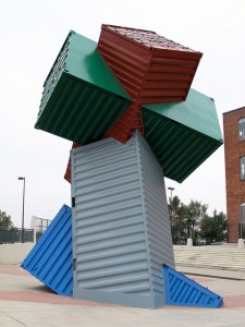 Shipping Container Sculpture