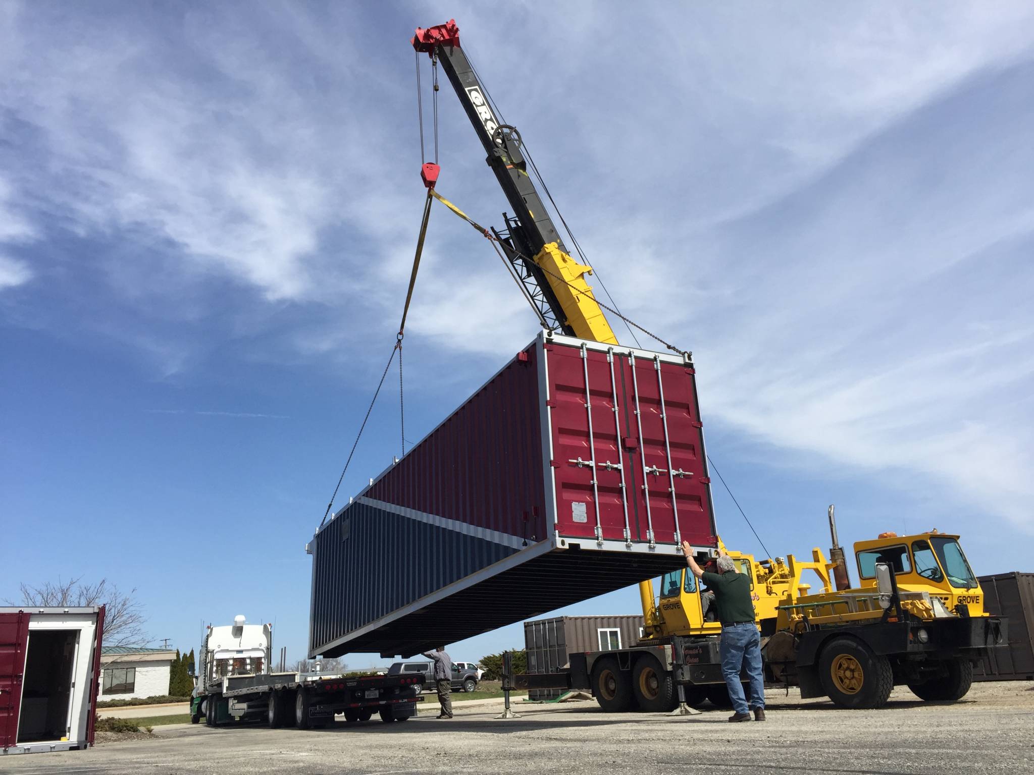 Moving Shipping Containers